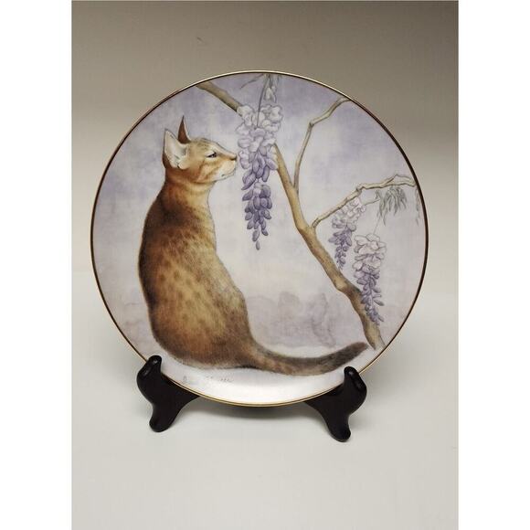 12 IRENE SPENCER 1989/Hamilton CAT Collection Country Plates - Picture 6 of 16